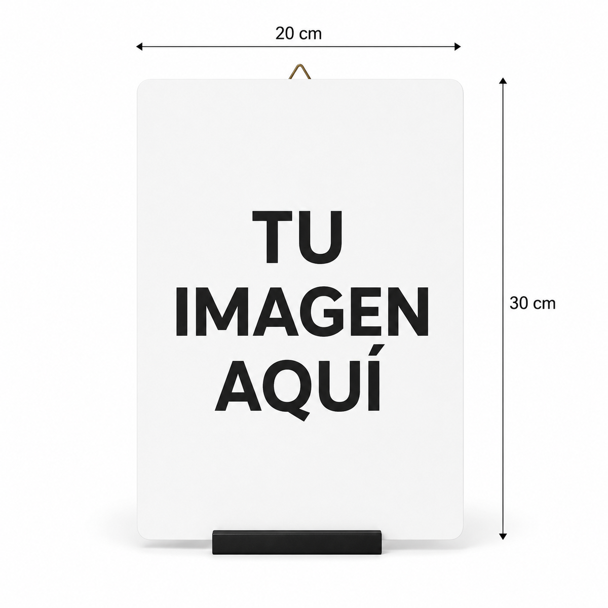 Cuadro Personalizado de Aluminio 20 × 30 cm