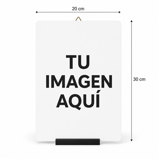 Cuadro Personalizado de Aluminio 20 × 30 cm